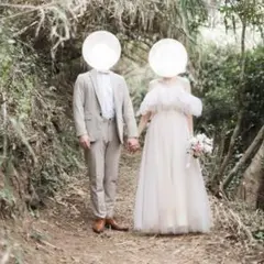 【S】ミートスウィート オフショルダー カラードレス　ピンク　前撮り　結婚式