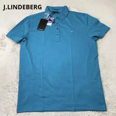 《未使用タグ付き》J.LINDEBERG ゴルフ ポロシャツ ユニセックス L