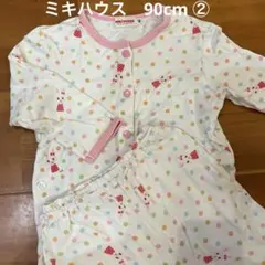 ミキハウス ②パジャマ 90cm 女の子 うさこちゃん