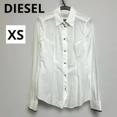 DIESEL ディーゼル 長袖シャツ ホワイト XS ワイシャツ　スリム　綿のサムネイル