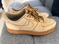 Nike Air Force 1 ベージュ スニーカー　28cm