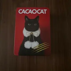 CACAOCAT 空き缶 レッド