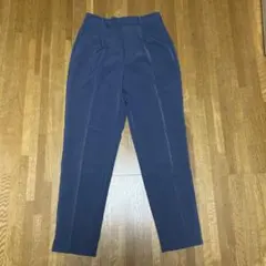 GU テーパードパンツ　ブルー