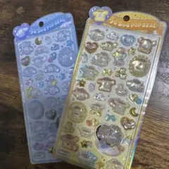 シナモンロール♡ポムポムプリンうるちゅるPOP SEAL♡シール♡サンリオ