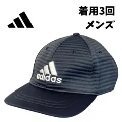美品☆アディダスゴルフ ゴルフキャップ 黒 ブラックADIDAS GOLF