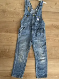 Lee ライトブルー デニムオーバーオール 4ポケット