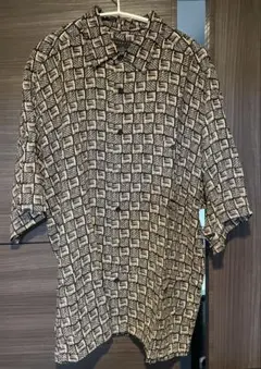 MANHATTAN 半袖柄シャツ Lのサムネイル