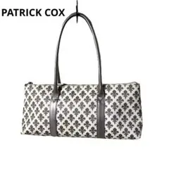 PATRICK COX パトリックコックス　ハンドバッグ ホワイト×シルバーのサムネイル