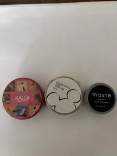 マスキングテープ 3種セット KALDI ディズニーのサムネイル