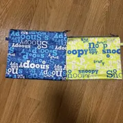スヌーピー ポーチ 小物入れ 2点セット