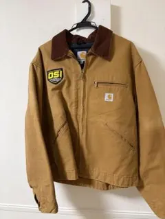 希少　Carhartt USA製 ダック地 ジャケット OSI刺繍