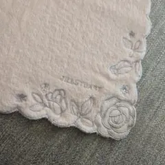 JILLSTUART タオルハンカチ ピンク ローズ刺繍