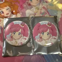 る*る様 アイカツ！メモリアルステージ 天羽まどか缶バッジ 2枚セット