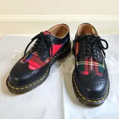 COMME des GARCONS * 美品 UK4 マーチンコラボ タータンのサムネイル