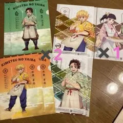 滅の刃 × セブンイレブン　クリアファイル& クリアポスター　9枚セット