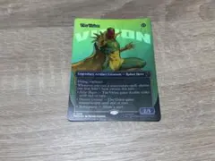 MTG マーベル　MSH ヴィジョン　ボーダーレス　英語　Foil