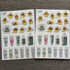 ★人気★ LION ムシバラス オリジナル ぷっくりシール 2枚セットのサムネイル