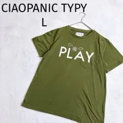 CIAOPANIC TYPY ◆ポケット付き Tシャツ カーキ L カジュアルのサムネイル