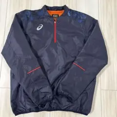 ASICS BASEBALL ジャケット M ネイビー