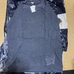 新品タグ付きグレー 長袖カットソー M