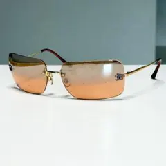 極美品 CHANEL 4002 サングラス ピンクグラデ リムレス ココマーク