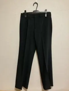 レディース ブラック スラックス パンツ Lサイズ