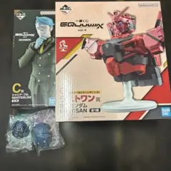 一番くじ Gundam GQuuuuuuX Ｃ賞・ラストワン賞D賞E賞セット