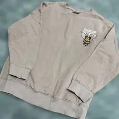 ZARA 蜂イラスト グレー トレーナー 120 130サイズ