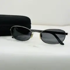 【美品】EMPORIO ARMANI サングラス オーバル メタルフレームのサムネイル