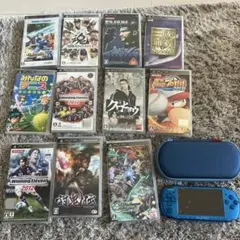 PSP本体➕ケース➕ソフト11点セット