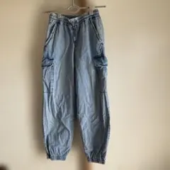 GU デニムパンツ　ティーンズSサイズ　140