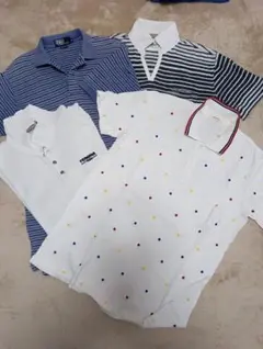 ポロ4点セット BROWNY　RalphLaurenクロコダイル　レノマ　まとめ