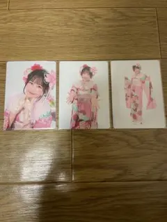 松本かれん　振袖トレカ　コンプ