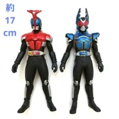 仮面ライダーカブト ガタック ソフビ フィギュア 2体セット 約17cm