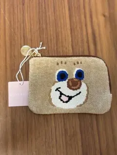 ラブラリー バイ フェイラー ドアップテディ L字型ポーチ