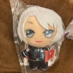 白髪キャラクター ぬいぐるみとメモ帳セット