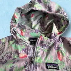パタゴニア　ウインドブレーカー　シャカシャカジャケット　パープル　5T