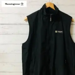 マンシングウェア ゴルフウェア ベスト ペンギン刺繍ロゴ Mサイズ