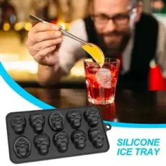 スカル　氷　シリコン　製氷　お菓子作り