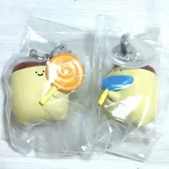 プリンさん お文具といっしょ めじるしアクセサリー チャーム ガチャ グッズ
