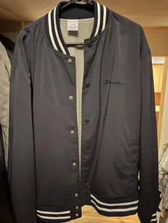 Champion スタジャン ネイビー XLサイズ　チャンピオン