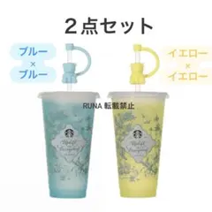 ミステリーカラーチェンジングリユーザブルコールドカップ　キャップベア　2色セット