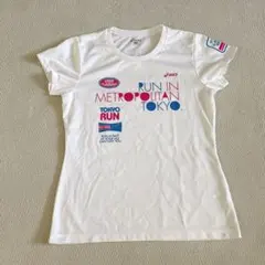 asics アシックス Tシャツ ランニング 東京 Lのサムネイル