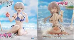 宇崎ちゃんは遊びたい！ 宇崎月 宇崎花 Desktop Cute 2点セット