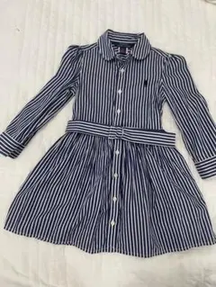 Polo Ralph Lauren ストライプ シャツワンピース 3T