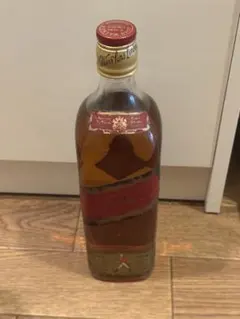 古酒】ウイスキー特級 ジョニーウォーカー レッドラベル 赤金キャップ