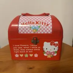 ハローキティ ケンタッキーフライドチキンロゴ入りバスケット - メルカリ