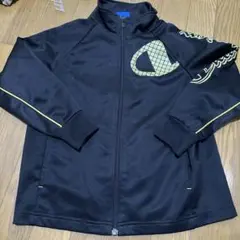 Champion キッズ ジャージ ジャケット ブラック