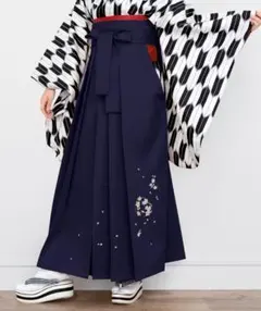 KYOETSU レディース刺繍入り袴 4点セット