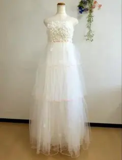 ウェディングドレス　前撮りドレス　2次会ドレス　韓国ドレス　マタニティドレス